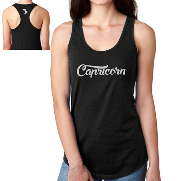 CAPRICORN Zodiac Racerback Tank - Picture 1 of 2